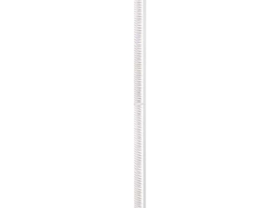 Φωτιστικό Δαπέδου Modula Linear Plisse 10x10x194cm Dim Led 7542lm 70W 3000K Light Grey Slamp