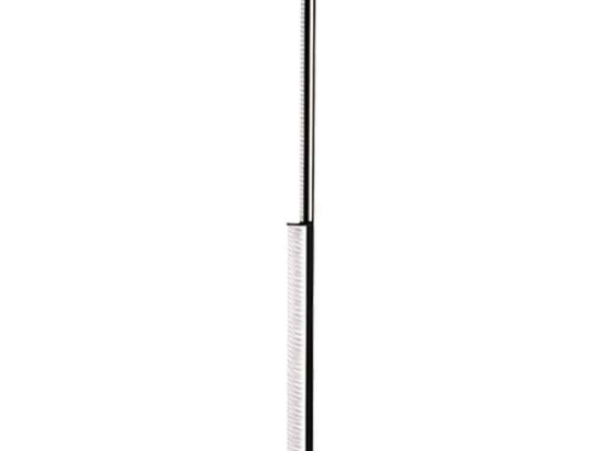 Φωτιστικό Δαπέδου Modula Twisted Plisse 10x10x194cm Dim Led 7542lm 70W 3000K Black Slamp