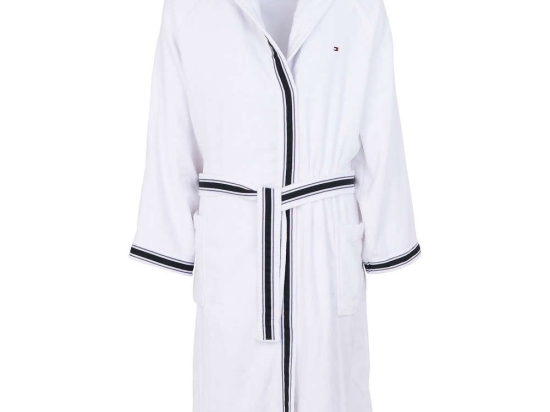 Μπουρνούζι University 2 303838 White Tommy Hilfiger