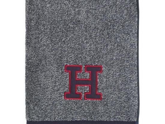 Πετσέτα Teddy Navy Tommy Hilfiger Προσώπου 50x100cm 100% Βαμβάκι