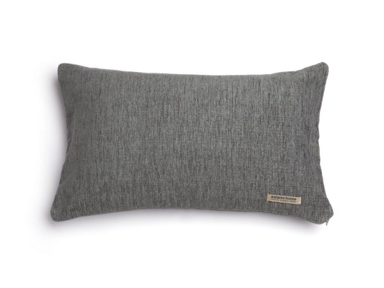 Μαξιλαροθήκη Διακοσμητική Four Seasons Classic Graphite Aslanis Home 30X50 Βαμβάκι-Chenille