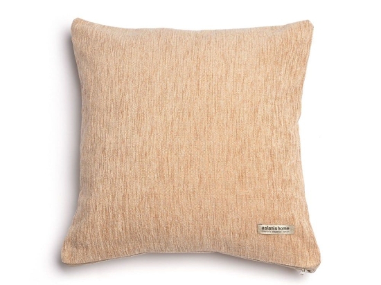 Μαξιλαροθήκη Διακοσμητική Four Seasons Classic Beige Aslanis Home 45X45 Βαμβάκι-Chenille