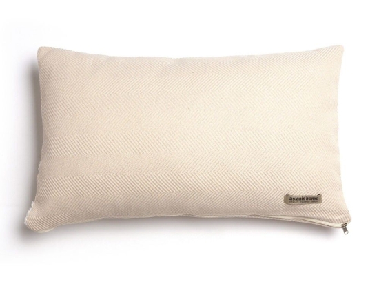 Μαξιλαροθήκη Διακοσμητική Atheras Classic Sand Aslanis Home 30X50 Βαμβάκι-Chenille