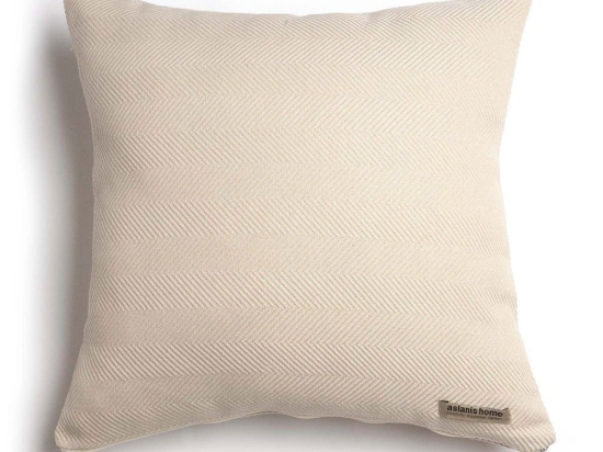 Μαξιλαροθήκη Διακοσμητική Atheras Classic Sand Aslanis Home 45X45 Βαμβάκι-Chenille