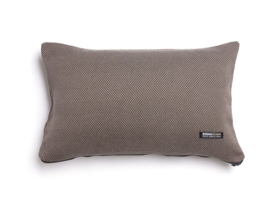 Μαξιλαροθήκη Διακοσμητική Atheras Classic Brown Aslanis Home 30X50 Βαμβάκι-Chenille