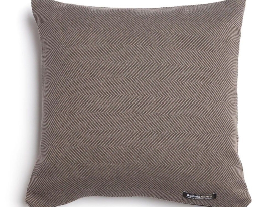 Μαξιλαροθήκη Διακοσμητική Atheras Classic Brown Aslanis Home 45X45 Βαμβάκι-Chenille