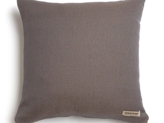 Μαξιλαροθήκη Διακοσμητική Atheras Classic Bronze Aslanis Home 45X45 Βαμβάκι-Chenille