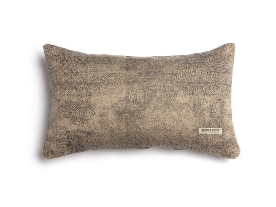 Μαξιλαροθήκη Διακοσμητική Kedros Classic Sand-Brown Aslanis Home 30X50 Βαμβάκι-Chenille