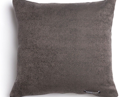 Μαξιλαροθήκη Διακοσμητική Kedros Classic Brown-Choco Aslanis Home 45X45 Βαμβάκι-Chenille