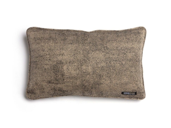 Μαξιλαροθήκη Διακοσμητική Kedros Sand-Brown Ραφή Γκανς Aslanis Home 30X50 Βαμβάκι-Chenille
