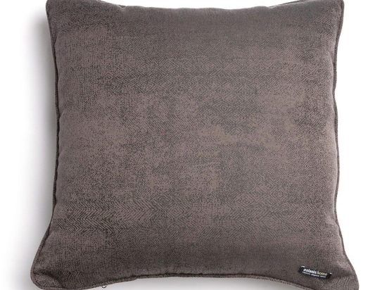 Μαξιλαροθήκη Διακοσμητική Kedros Brown-Choco Ραφή Γκανς Aslanis Home 45X45 Βαμβάκι-Chenille