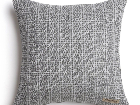 Μαξιλαροθήκη Διακοσμητική Onia Classic Anthracite-Grey Aslanis Home 45X45 Βαμβάκι-Chenille