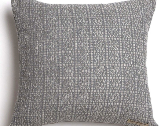 Μαξιλαροθήκη Διακοσμητική Onia Classic Grey-Silver Aslanis Home 45X45 Βαμβάκι-Chenille