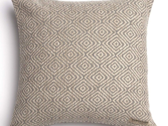 Μαξιλαροθήκη Διακοσμητική Panion Classic Ecru-Beige Aslanis Home 45X45 Βαμβάκι-Chenille