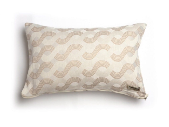 Μαξιλαροθήκη Διακοσμητική Pinovo Classic Ecru-Sand Aslanis Home 30X50 Βαμβάκι-Chenille