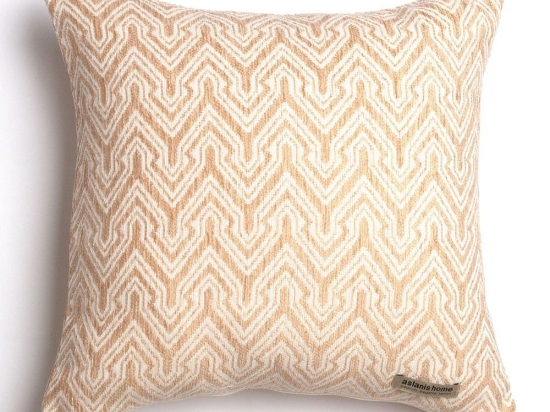 Μαξιλαροθήκη Διακοσμητική Tymfi Classic Beige-Ecru Aslanis Home 45X45 Βαμβάκι-Chenille