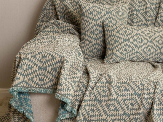 Ριχτάρι Akritas Veraman-Spaghi Aslanis Home Τετραθέσιο 180x350cm Βαμβάκι-Polycotton