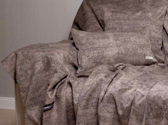 Ριχτάρι Kedros Brown-Choco Aslanis Home Τετραθέσιο 180x350cm Βαμβάκι-Πολυέστερ