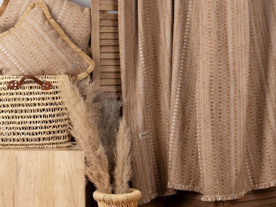 Ριχτάρι Olympos Beige-Sand Aslanis Home Διθέσιο 180x250cm Βαμβάκι-Chenille