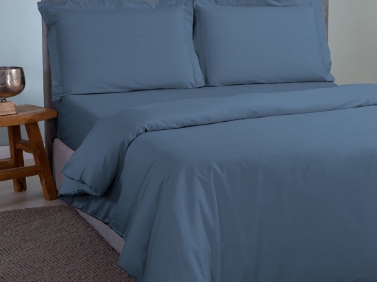 Παπλωματοθήκη Satin Plain Raf Aslanis Home King Size 260x240cm 100% Βαμβακοσατέν