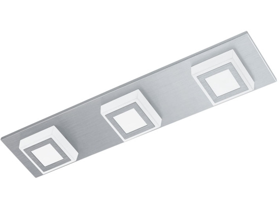 Φωτιστικό Τοίχου - Οροφής Masiano Led 94507 Silver Eglo Μέταλλο