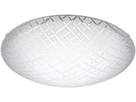 Φωτιστικό Οροφής Led Riconto 1 95288 White Eglo Μέταλλο,Γυαλί