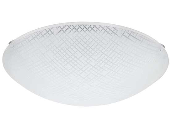 Φωτιστικό Οροφής Led Margitta 1 96115 White Eglo Μέταλλο,Γυαλί