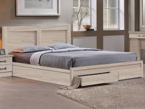 ΚΡΕΒΑΤΙ CAPRI HM312.02 ΜΕ 2 ΣΥΡΤΑΡΙΑ SONAMA ΓΙΑ ΣΤΡΩΜΑ 150X200εκ.