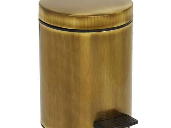 Κάδος Απορριμμάτων 5lt 05-238-002 Bronze Pam Co Ατσάλι