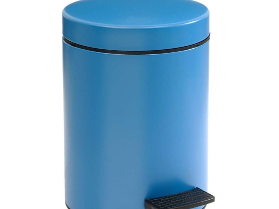 Κάδος Απορριμμάτων 5lt 05-096-123 Blue Matte Pam&Co Ανοξείδωτο Ατσάλι