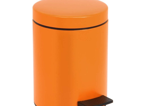 Κάδος Απορριμμάτων 5lt 05-096-803 Orange Matte Pam&Co Ανοξείδωτο Ατσάλι