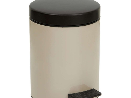 Κάδος Απορριμμάτων 5lt 05-097-103 Beige Mat Pam Co Ανοξείδωτο Ατσάλι