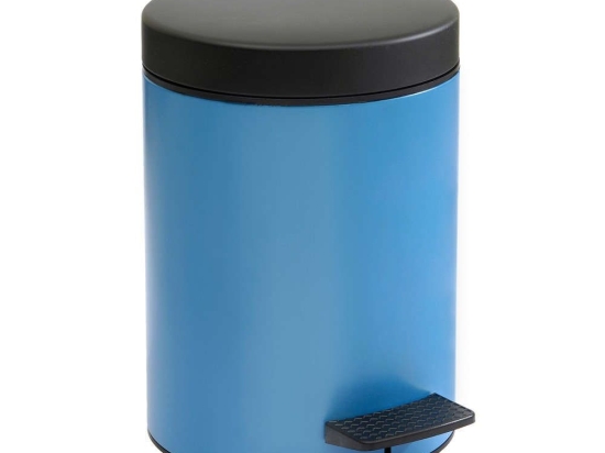 Κάδος Απορριμμάτων 5lt 05-097-123 Blue Mat Pam Co Ανοξείδωτο Ατσάλι