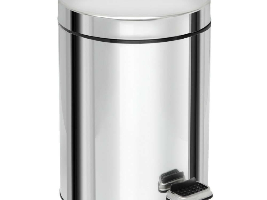 Κάδος Απορριμμάτων 8Lt 08-501-001 23x32cm Classic Inox Pam&Co Ανοξείδωτο Ατσάλι
