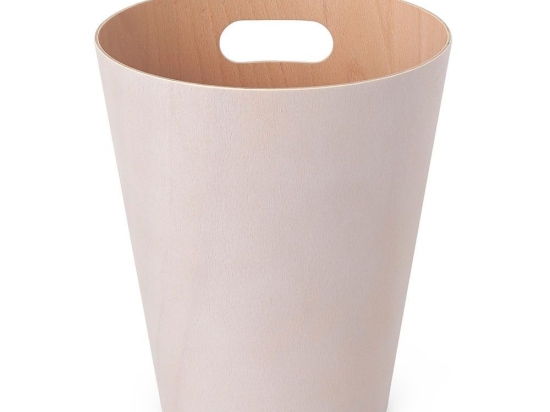 Κάδος Απορριμμάτων Ξύλινος Woodrow Can 2G 082780-668 White-Natural Umbra Ξύλο