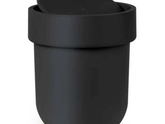 Κάδος Απορριμμάτων Touch 023269-040 Black Umbra Πολυπροπυλένιο