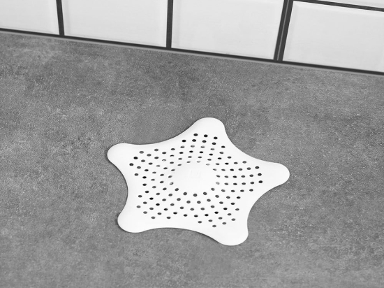 Τριχοπαγίδα Με Βεντούζα Starfish 023014-660 White Umbra Σιλικόνη