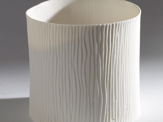 Βάζο Bark H13 Dia12 Large B6912091 White Serax Πορσελάνη