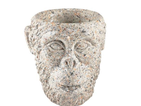 Κασπώ Γορίλας 12457 19x19cm Grey Cement Villa Collection Τσιμέντο
