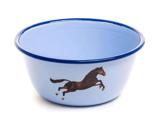 Μπωλ Σερβιρίσματος Horse 16990 17x8cm Enamel Multi Seletti Εμαγιέ