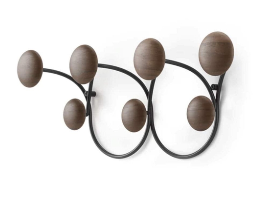 Κρεμάστρα Τοίχου 7 Θέσεων Dotsy 1018114-048 43x17x10cm Black-Walnut Umbra