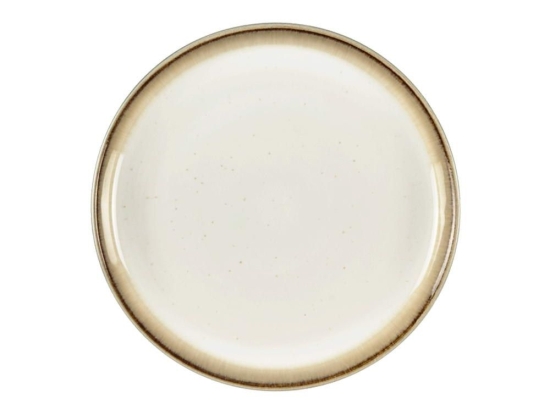 Πιάτο 11280 Φ21cm Cream Bitz Κεραμικό