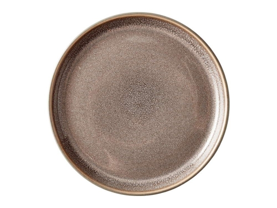 Πιάτο 821255 Φ21cm Dark Grey Bitz Κεραμικό