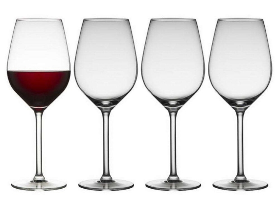 Ποτήρι Κρασιού Juvel (Σετ 4Τμχ) 916255 500ml Clear Lyngby Glass Γυαλί
