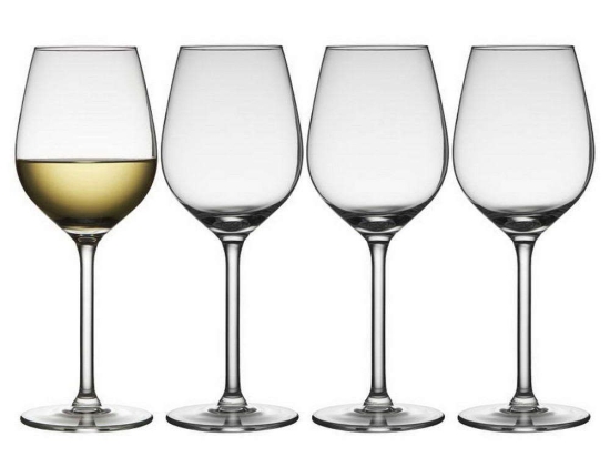 Ποτήρι Κρασιού Juvel (Σετ 4Τμχ) 916256 380ml Clear Lyngby Glass Γυαλί