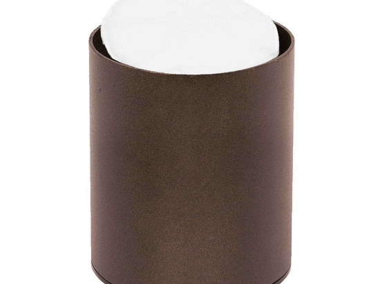 Θήκη Για Βαμβάκι Βαρέως Τύπου 93-943 8x10cm Matte Wenge Pam&Co Ανοξείδωτο Ατσάλι