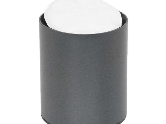 Θήκη Για Βαμβάκι Βαρέως Τύπου 93-113 8x10cm Matte Anthracite Pam&Co Ανοξείδωτο Ατσάλι