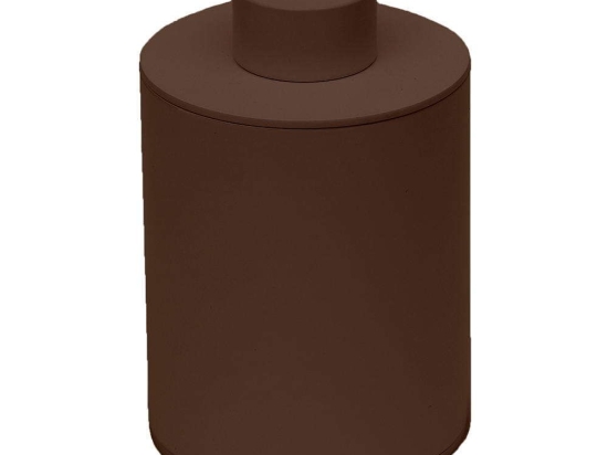 Θήκη Για Βαμβάκι Βαρέως Τύπου 94-943 8x15cm Matte Wenge Pam&Co Ανοξείδωτο Ατσάλι
