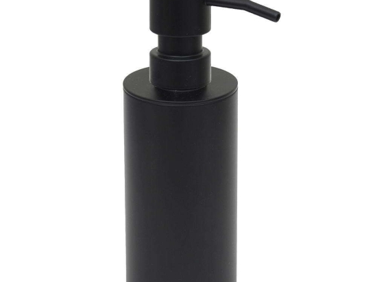 Δοχείο Κρεμοσάπουνου 88-403 Φ6x19cm Matte Black Pam&Co Ορείχαλκος
