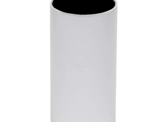 Ποτηροθήκη 89-033 Φ6x12cm Matte White Pam&Co Ορείχαλκος